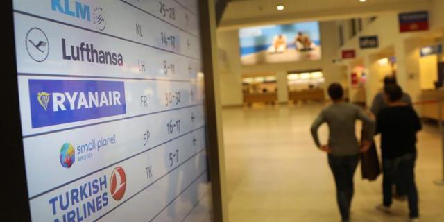 Ryanair cancela 44 vuelos en España por la huelga convocada en Alemania