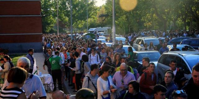 4.000 personas con discapacidad se examinan en Madrid para 279 plazas de ordenanza