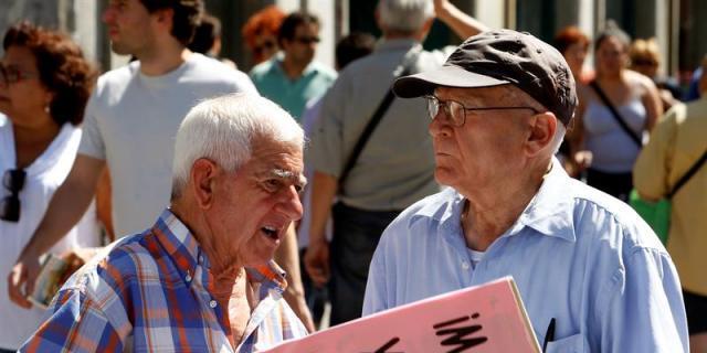 Los pensionistas contraatacan en Madrid para pedir unas prestaciones "dignas"