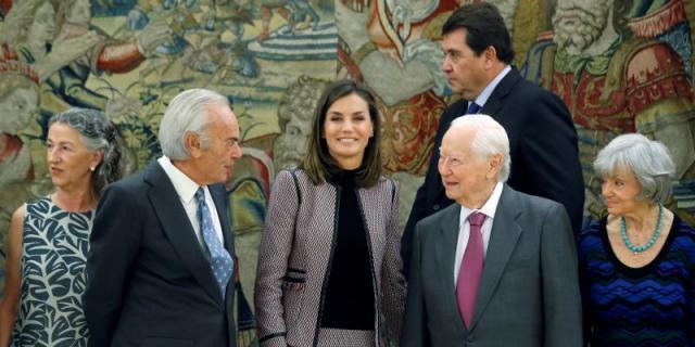 La Fundación del Prado expone a la reina planes para difundir el arte virreinal