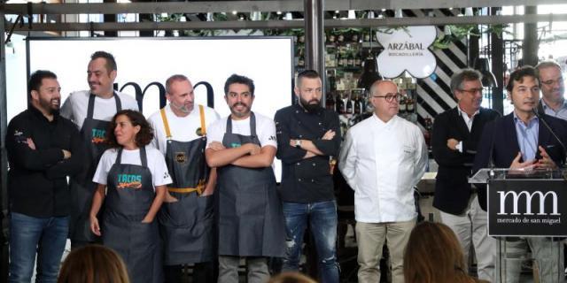 El Mercado de San Miguel refuerza su gastronomía con estrellas Michelin