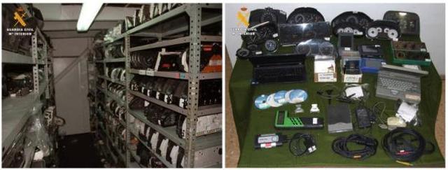 103 detenidos por fraude en el kilometraje de coches de segunda mano