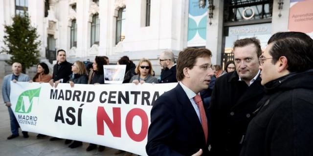 El PP en el Ayuntamiento presenta un recurso contra Madrid Central ante el TSJM