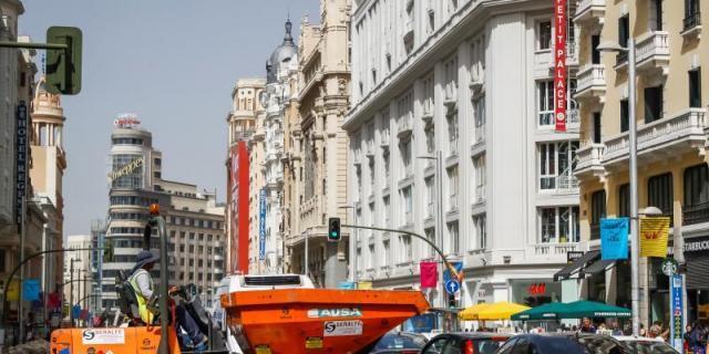 La remodelación de la Gran Vía estará terminada en pocos días
