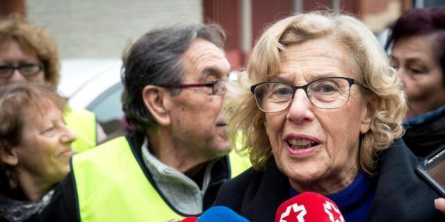 Carmena, entre los abogados laboralistas de Atocha: "el círculo de la Justicia se cierra"