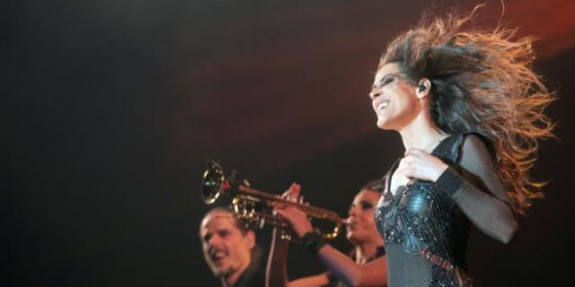 Malú finaliza la primera fase de su gira en las tablas del WiZink Center 