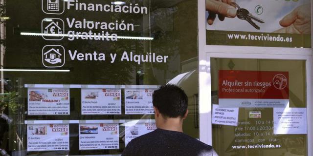 El precio de la vivienda en alquiler suaviza su subida hasta el 9,3 % en 2018