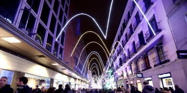 Los empresarios vendieron un 15% menos en Navidad en Madrid Central