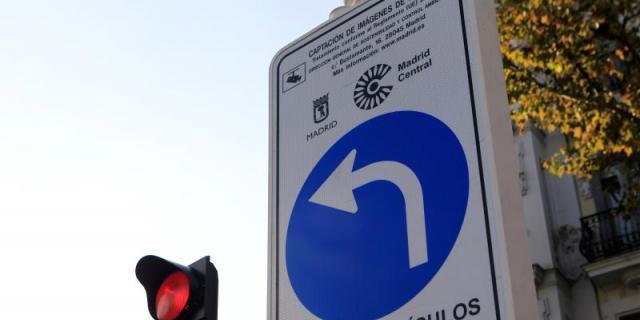 Los 'avisos' por entrar en Madrid Central llegarán este mes sin multas