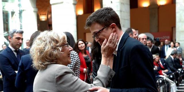 Errejón irá a las elecciones con las siglas de Manuela Carmena, no con las de Podemos