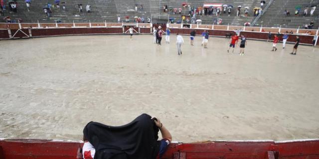 Antitaurinos se manifiestan en San Sebastián de los Reyes contra las capeas