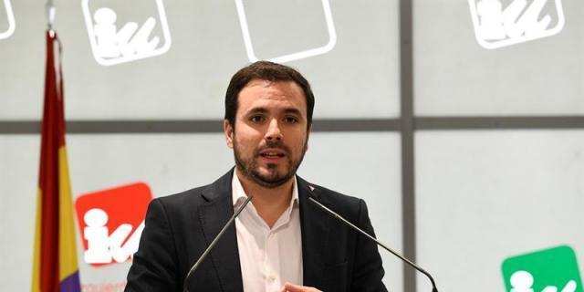 Garzón no descarta pactar con Errejón para la Comunidad de Madrid