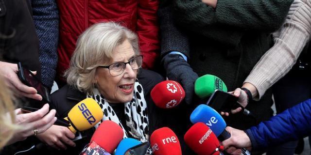 Carmena asegura que admira a Julio Rodríguez y que no quiso que se sintiese dolido