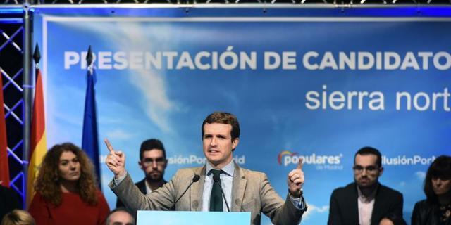 Casado dice que el PP ha evitado que España se arruinara por tercera vez