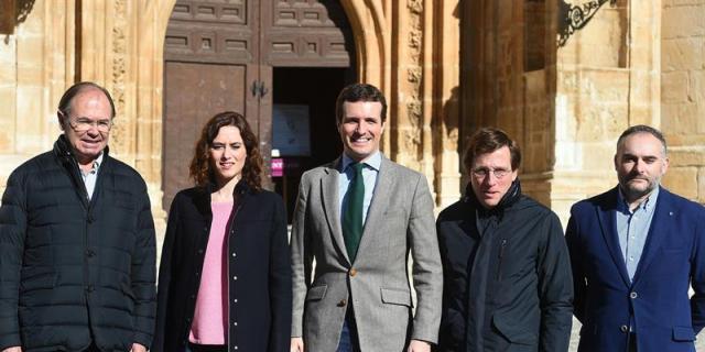 Ayuso pide a Cs que desvele si pactaría con el PSOE tras las elecciones