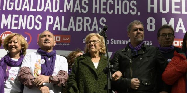 Carmena: "El feminismo es una fuerza imparable de progreso sin marcha atrás"