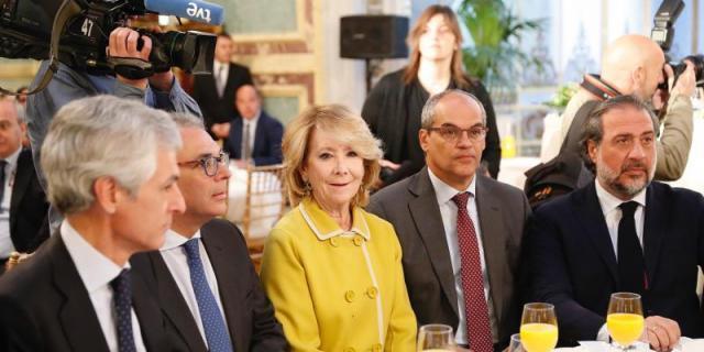 Esperanza Aguirre: "En el PP de Pablo Casado todos tienen su sitio"
