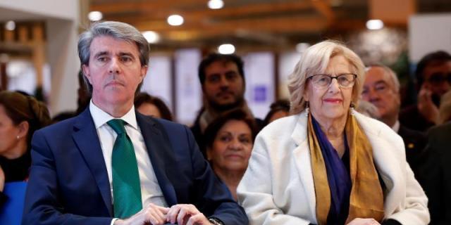 Manuela Carmena felicita a Garrido: "Tiene los rasgos de un buen político"