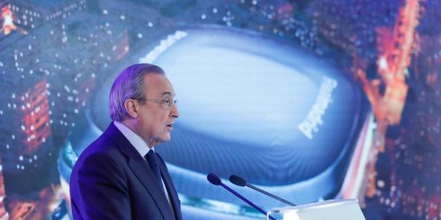 Florentino Pérez: "El nuevo Bernabéu será el mejor estadio del mundo"