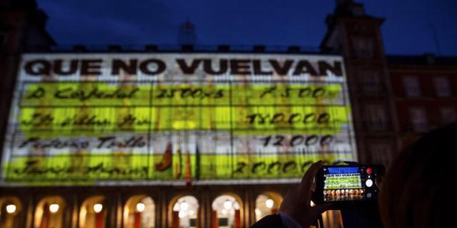 El vídeo de la Plaza Mayor sobre los papeles de Bárcenas no contaba con una autorización expresa
