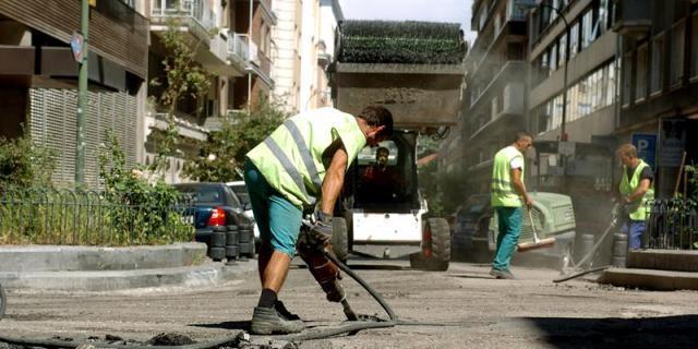 El PSOE acusa al Ayuntamiento de Pozuelo de asfaltar con fines electorales