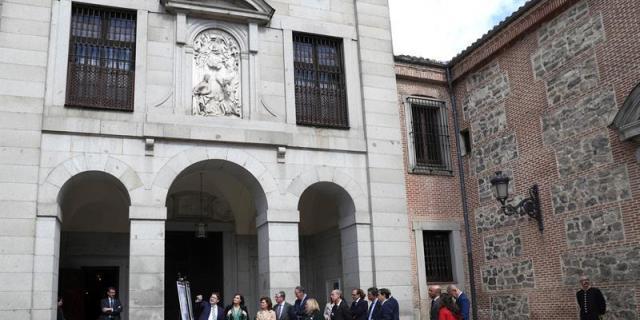 La reina Letizia inaugura las obras de accesibilidad del Monasterio de la Encarnación