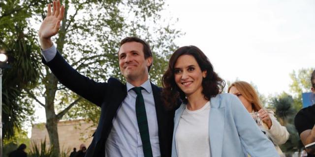 Díaz Ayuso: "Pablo Casado está haciendo un milagro y ganará las elecciones"