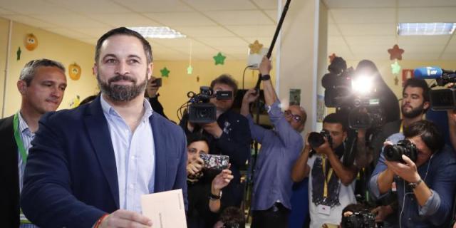 Abascal: "Millones de españoles van a votar con esperanza, sin miedo a nada"