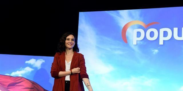Díaz Ayuso cree que la alta participación beneficia al cambio de Gobierno