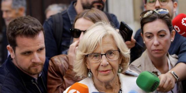 Carmena: "Vamos a hacer posible un gobierno sin la ultraderecha en Madrid"
