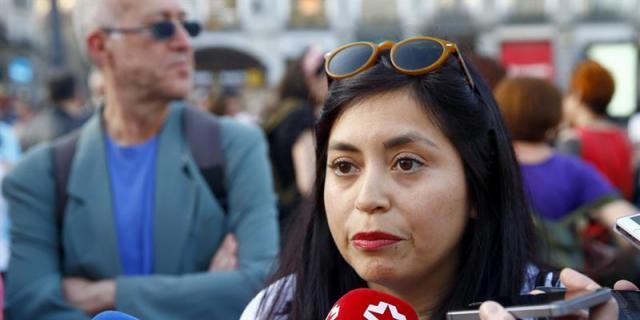 La Fiscalía pide multa de 5.760 euros para Rommy Arce por injuriar a policías