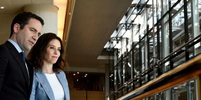 Díaz Ayuso califica de "positivo" que Cs presida la Asamblea de Madrid