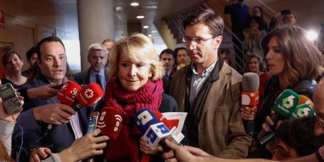 El juez de Lezo rechaza imputar a Esperanza Aguirre como pidió el PSOE