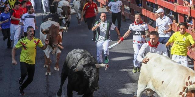 Nueve heridos leves en el primer encierro de San Sebastián de los Reyes