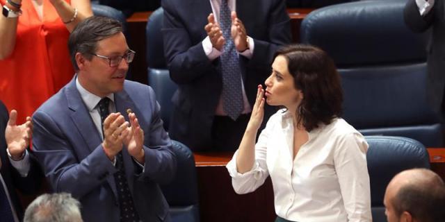 Díaz Ayuso elige a Alfonso Serrano como portavoz del PP en la Asamblea de Madrid