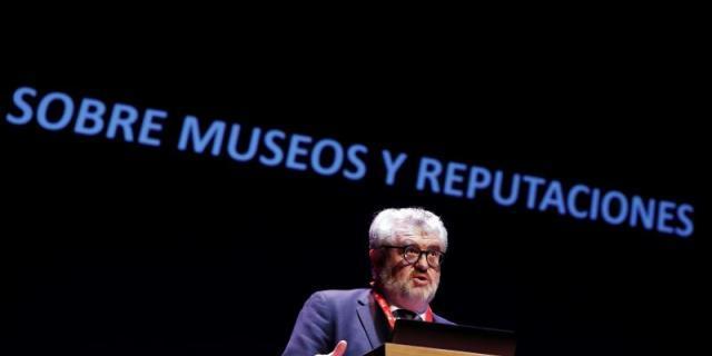 Falomir recorre en Pamplona las "luces y sombras" del Museo del Prado