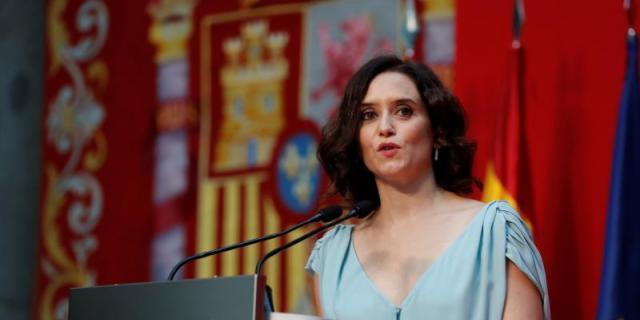 Díaz Ayuso recuerda a Vox que la Comunidad no puede hacer nada para evitar la exhumación