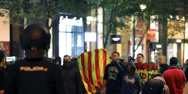 Prisión para uno de los detenidos en los disturbios del miércoles en Madrid
