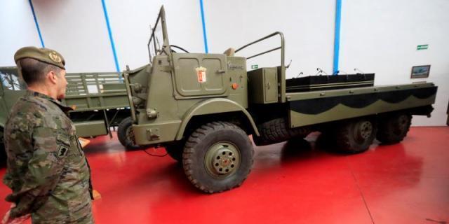 El Pegaso 3050 que sólo tuvo la misión de transportar el féretro de Franco