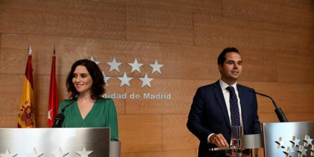 Vox cree que Telemadrid da trato de favor a Aguado respecto a Ayuso