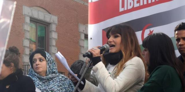 Se manifiestaron en Madrid por un Sáhara libre