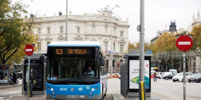 La huelga de la EMT cumple con el 100% de los servicios mínimos y sin incidencias