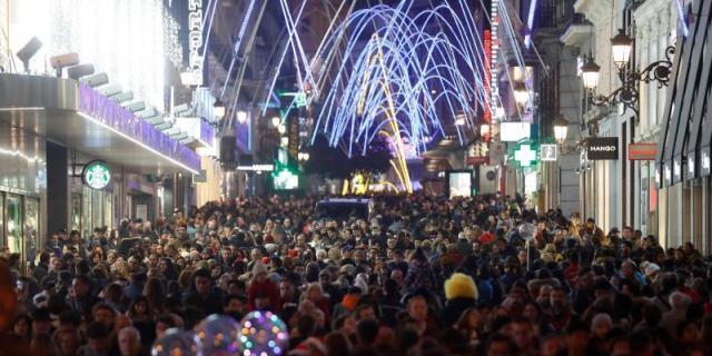El Ayuntamiento de Madrid prevé un aumento del 14 % del gasto en Navidad