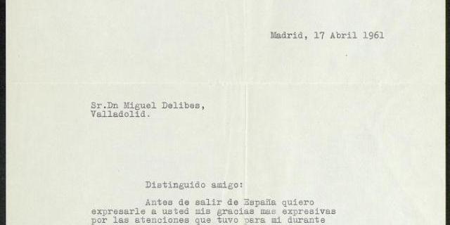 La BNE homenajeará a Delibes en 2020, autor de una "modernidad innegable"