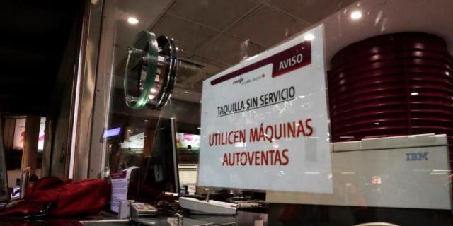 Renfe solo tendrá taquillas en estaciones con más de 100 viajeros diarios