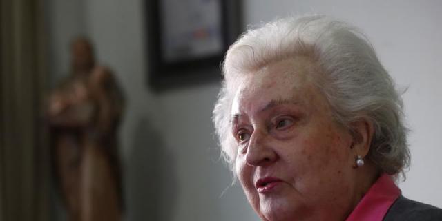 La infanta Pilar de Borbón, ingresada en una clínica en Madrid
