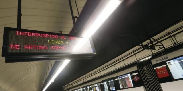 La línea 4 de Metro cerrará ocho semanas a partir del próximo lunes