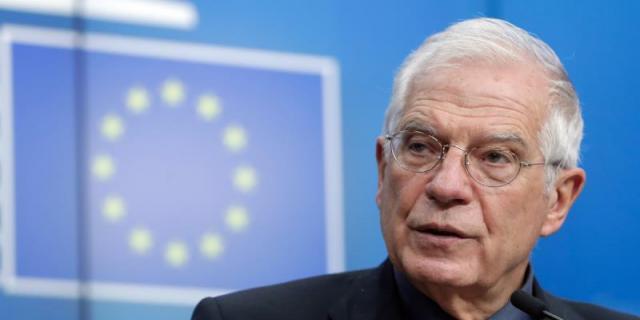 Borrell visita el Centro de Satélites de la UE en Torrejón de Ardoz