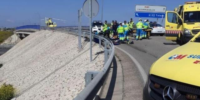 Prisión para el conductor del coche que atropelló a un guardia civil en Madrid