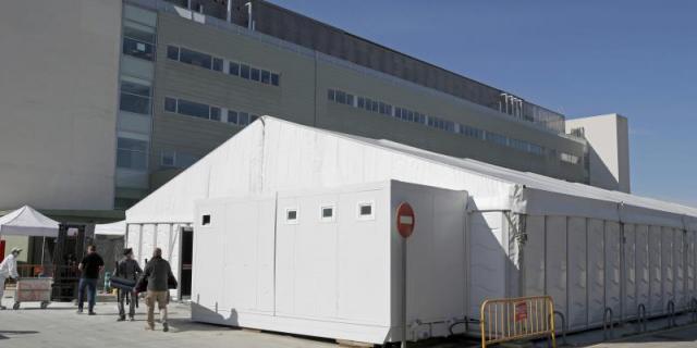 El Hospital y el Ayuntamiento de Fuenlabrada completan su hospital de campaña